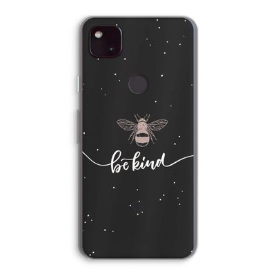 Be(e) kind: Google Pixel 4a 5G Transparant Hoesje