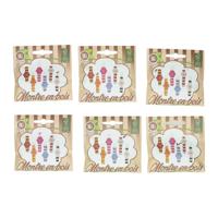 Houten Gekleurde Horloge