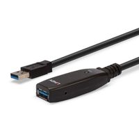 Lindy 43353 USB-kabel 3 m USB 3.2 Gen 1 (3.1 Gen 1) USB A Zwart - thumbnail