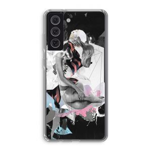 Camouflage de sommeil: Samsung Galaxy S21 FE Transparant Hoesje