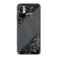 Zwart marmer: Xiaomi Redmi Note 10 5G Transparant Hoesje