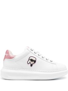 Karl Lagerfeld baskets K/Ikonik en cuir - Blanc