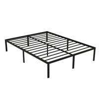 Bed 160 x 200 cm Bedframe van Metaal Bedframe Metalen Bed Tweepersoonsbed Hoogte 36 cm Opbergruimte Onder Het Bed