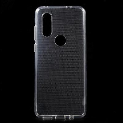 Motorola One Vision Bumper Case Transparant