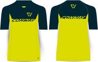 CONWAY Trail jersey ss size l dark blue/acid