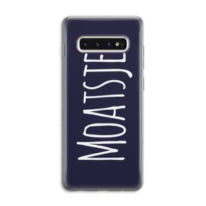 Moatsje!: Samsung Galaxy S10 4G Transparant Hoesje