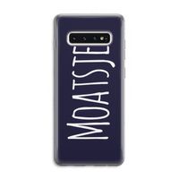 Moatsje!: Samsung Galaxy S10 4G Transparant Hoesje