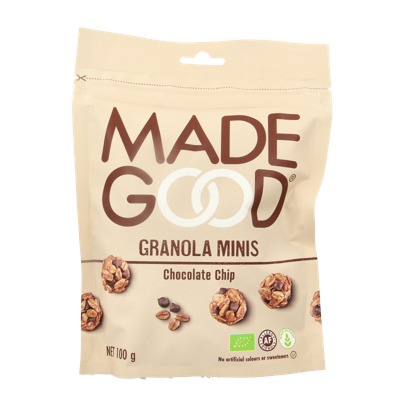 Made Good Granola minis chocolate chip bio 100 Gram