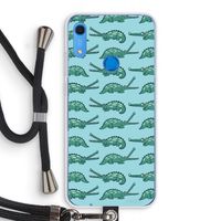 Kroko: Huawei Y6s Transparant Hoesje met koord