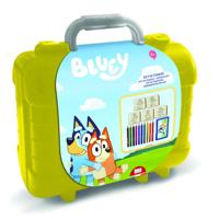 Bluey Kleuren Stempel Kofferset Bluey Kleuren Stempel Kofferset