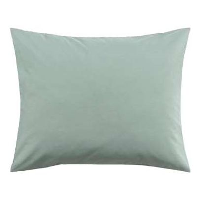 Kussensloop katoen - grijsgroen (2 stuks) - 60x70 cm