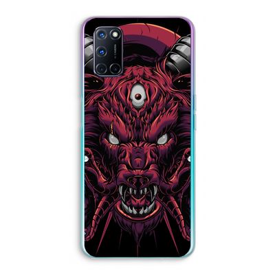 Hell Hound and Serpents: Oppo A72 Transparant Hoesje