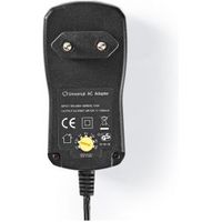 Universele AC-Voedingsadapter | 3 V/4,5 V/5 V/6 V/7,5 V/9 V/12 V DC | 1,5 A