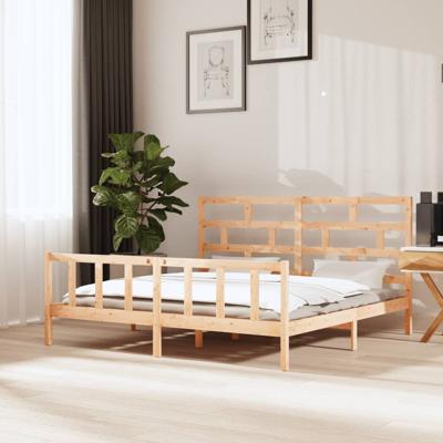 Bedframe massief grenenhout 180x200 cm