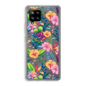 Tropisch 2: Samsung Galaxy A42 5G Transparant Hoesje
