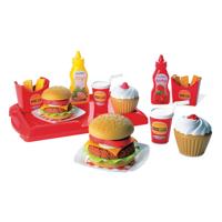 Ecoiffier 100% chef hamburgerset 25dlg.