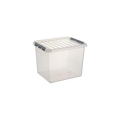 Sunware Q-line opbergbox 52L transparant