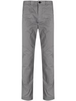 PS Paul Smith pantalon en coton stretch à coupe droite - Gris - thumbnail