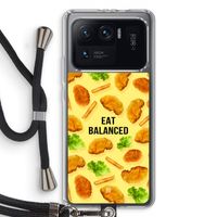 Eat Balanced: Xiaomi Mi 11 Ultra Transparant Hoesje met koord
