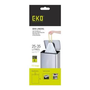 EKO Type E Afvalzak 25-35 Liter - 6 x 12 Zakken