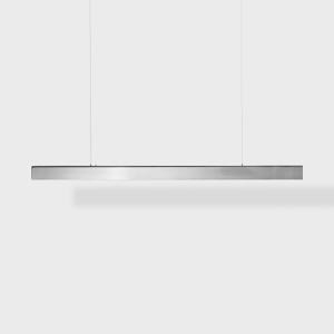 Anour I Model Cordless Aura Hanglamp - 100 cm - Gepolijst roestvrij staal