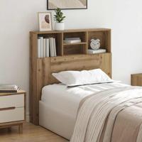 Hoofdeinde kas artisanaal eikenkleurig 100 x 19 x 103.5 cm