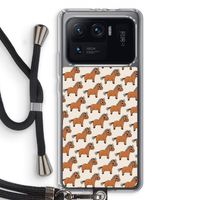 Pony: Xiaomi Mi 11 Ultra Transparant Hoesje met koord