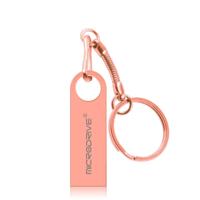 MicroDrive 32GB USB 2 0 metalen waterdichte hoge snelheid U disk (roze)