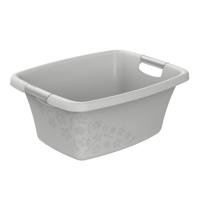 Rotho Flowers Wasmand 25L Cool Grey Rotho Flowers Wasmand 25L Cool Grey