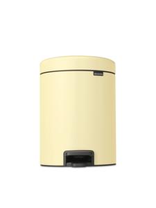 Brabantia pedaalemmer 5 liter mellow yellow