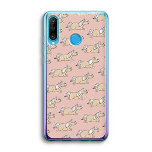 Ponys: Huawei P30 Lite Transparant Hoesje