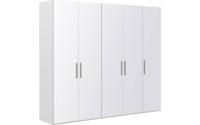Goossens Kledingkast Easy Storage Ddk, Kledingkast 253 cm breed, 220 cm hoog, 5x glas draaideur Goossens Kledingkast Easy Storage Ddk, Kledingkast 253 cm breed, 220 cm hoog, 5x glas draaideur