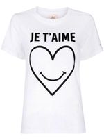 Cinq A Sept t-shirt Smiling Heart - Blanc