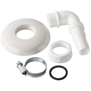 Xavax Buis Connector Voor Sifons Bevestigd In De Muur