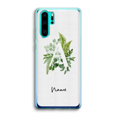 Green Brush: Huawei P30 Pro Transparant Hoesje