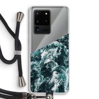 Zee golf: Samsung Galaxy S20 Ultra Transparant Hoesje met koord