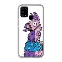 Lama: Samsung Galaxy M31 Transparant Hoesje Lama: Samsung Galaxy M31 Transparant Hoesje
