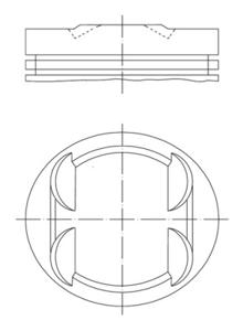 Mahle Original Zuiger 002 65 01