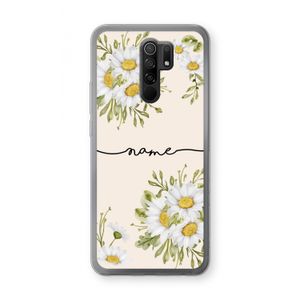 Daisies: Xiaomi Redmi 9 Transparant Hoesje