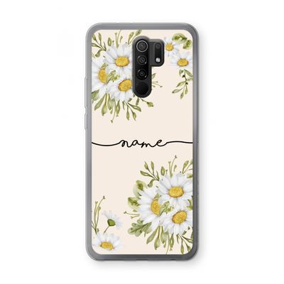 Daisies: Xiaomi Redmi 9 Transparant Hoesje