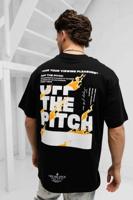 Off The Pitch Lit T-Shirt Heren Zwart - Maat L - Kleur: Zwart | Soccerfanshop