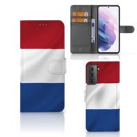 Samsung Galaxy S21 Plus | Bookstyle Case | Nederlandse Vlag