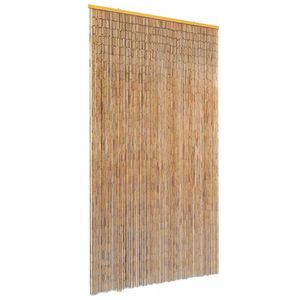 VidaXL Vliegengordijn 100x220 cm bamboe