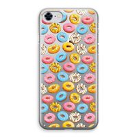 Pink donuts: iPhone 8 Transparant Hoesje