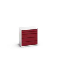 Bott Verso Schuifladenkast | 800x550x800mm | 5 Laden | RAL 3004 - 16925112.24