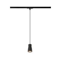 SLV PURI 1008262 LED-hanglamp 1-fasig GU10 6 W Zwart