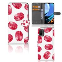 Xiaomi Redmi 9T | Poco M3 | Book Cover | Pink Macarons