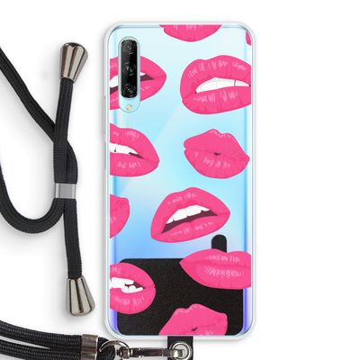 Bite my lip: Huawei P Smart Pro Transparant Hoesje met koord