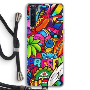 Represent: Oppo A91 Transparant Hoesje met koord