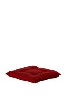 Zitkussen rood 50x50x6 cm Havana Hartman - Hartman